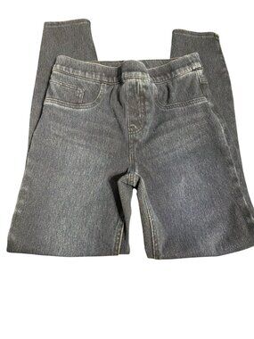 Spanx Pull On Blue Denim Jeans Skinny Leggings Jeggings Flattering Size Small